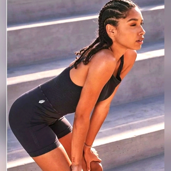 Free People Good Karma Runsie Black Stonewash - Picture 11 of 11